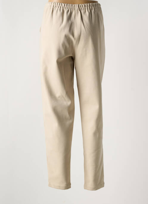 Pantalon droit beige KOKOMARINA pour femme