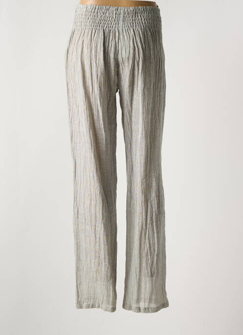 Pantalon droit gris MARILU pour femme