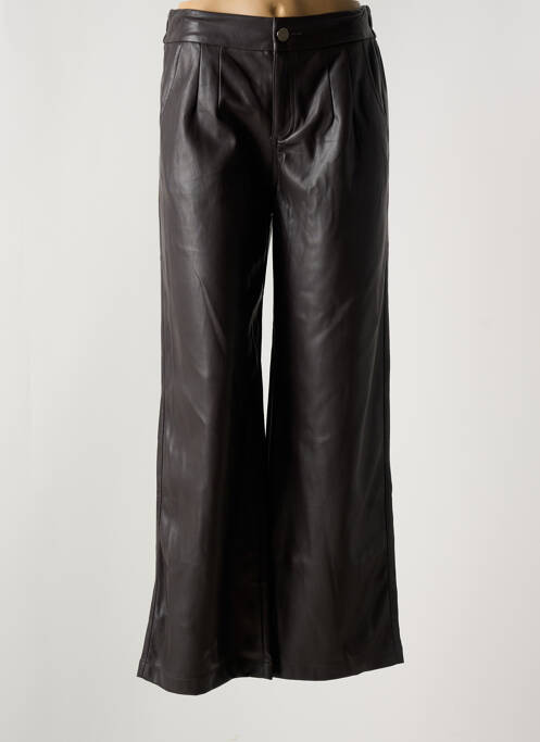 Pantalon large gris FARFALLA ROSSO pour femme