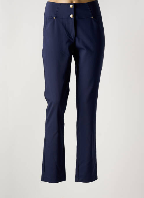 Pantalon slim bleu FILIPINE LAHOYA pour femme