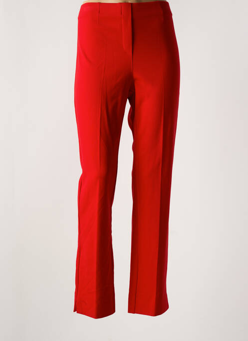 Pantalon slim rouge MODE DE PARIS pour femme