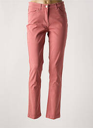 Pantalon slim poches rose ÉTYMOLOGIE femme