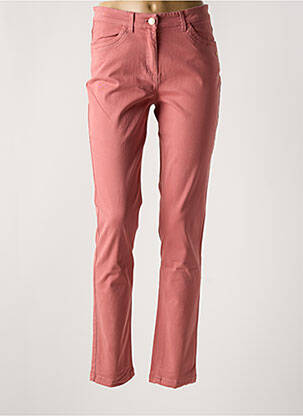 Pantalon slim poches rose ÉTYMOLOGIE femme