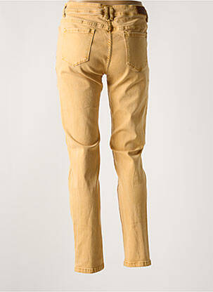 Pantalon slim poches jaune NORFY femme