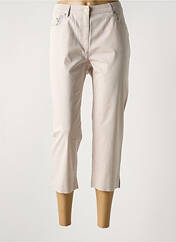 Pantacourt beige ZERRES pour femme seconde vue
