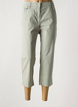 Pantacourt vert ZERRES pour femme