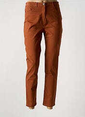 Pantalon 7/8 marron ANTONELLE pour femme seconde vue
