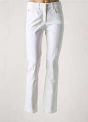 Pantalon slim blanc ZERRES pour femme seconde vue