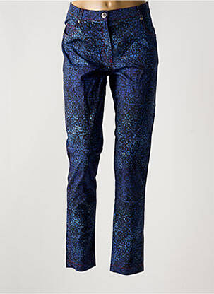 Pantalon slim bleu FILIPINE LAHOYA pour femme