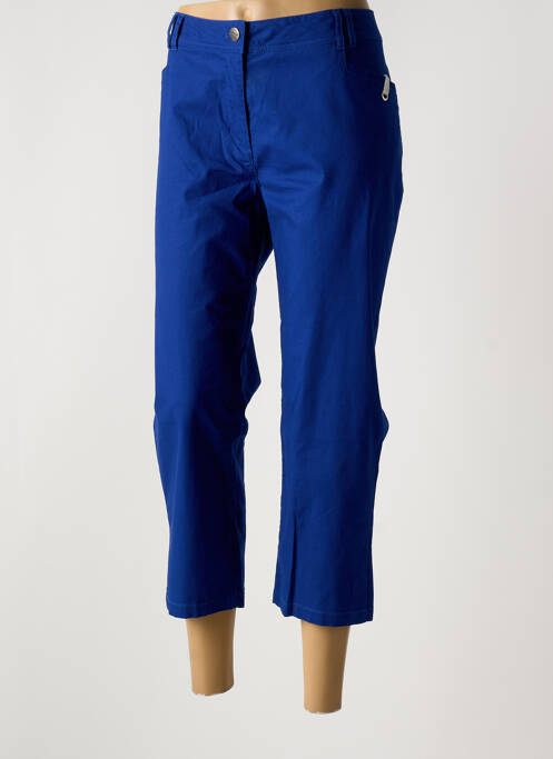 Pantacourt bleu MAE MAHE pour femme