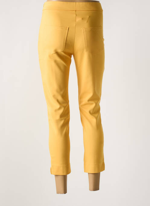 Pantacourt jaune HALOGENE pour femme