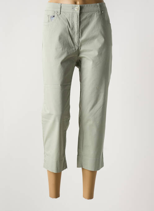 Pantacourt vert ZERRES pour femme