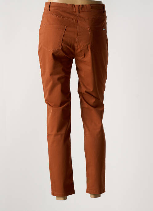Pantalon 7/8 marron ANTONELLE pour femme