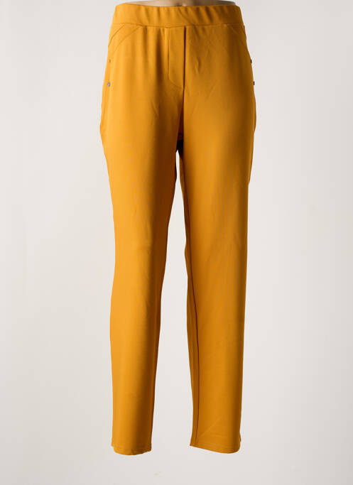 Pantalon droit jaune HALOGENE pour femme