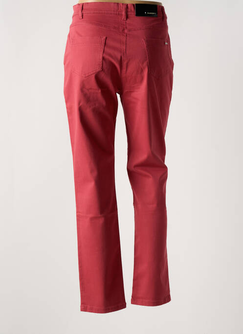 Pantalon droit rouge ANTONELLE pour femme