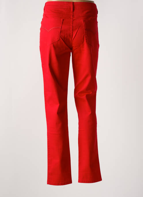 Pantalon droit rouge YOULINE pour femme