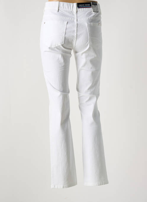 Pantalon slim blanc ZERRES pour femme