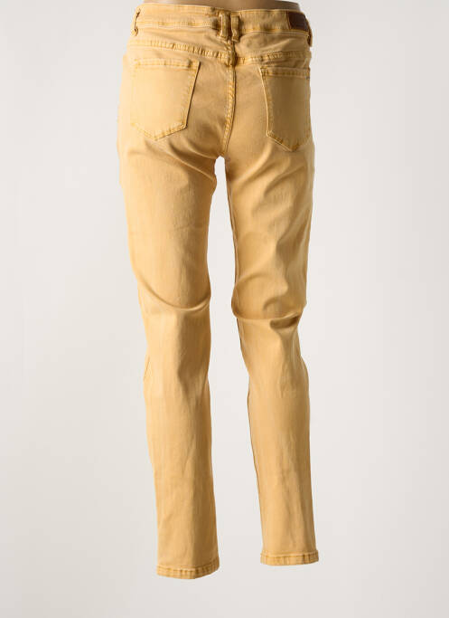 Pantalon slim jaune NORFY pour femme