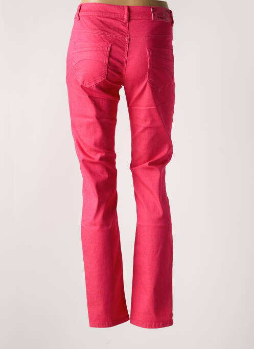 Pantalon slim rose JEAN DELFIN pour femme