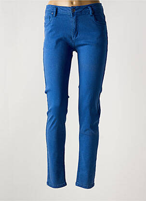 Jeans skinny taille normale taille normale bleu NORFY femme