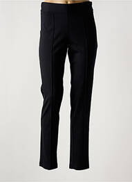 Pantalon slim taille élastique taille haute noir QUATTRO femme