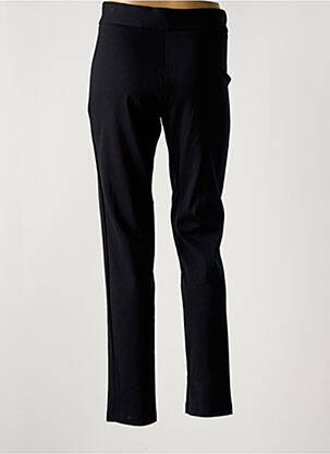Pantalon slim taille élastique taille haute noir QUATTRO femme