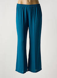 Pantalon 7/8 taille élastique taille normale vert SAM & LILI femme