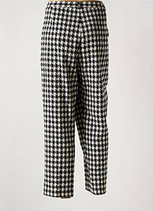 Pantalon 7/8 taille à pinces taille normale noir ALAIN MURATI femme