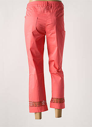 Pantalon 7/8 stretch taille normale rose FIGURE LIBRE femme