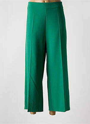 Pantalon 7/8 taille haute taille haute vert MISS SIDECAR femme