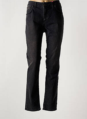 Jeans coupe slim noir DIVAS pour femme