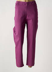 Jegging violet AGATHE & LOUISE pour femme seconde vue