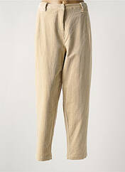 Pantalon droit beige KOKOMARINA pour femme seconde vue