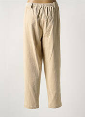 Pantalon droit beige KOKOMARINA pour femme seconde vue
