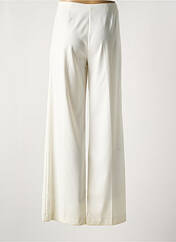 Pantalon large beige COTTONADE pour femme seconde vue