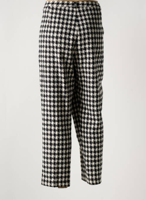 Pantalon 7/8 taille à pinces taille normale noir ALAIN MURATI femme