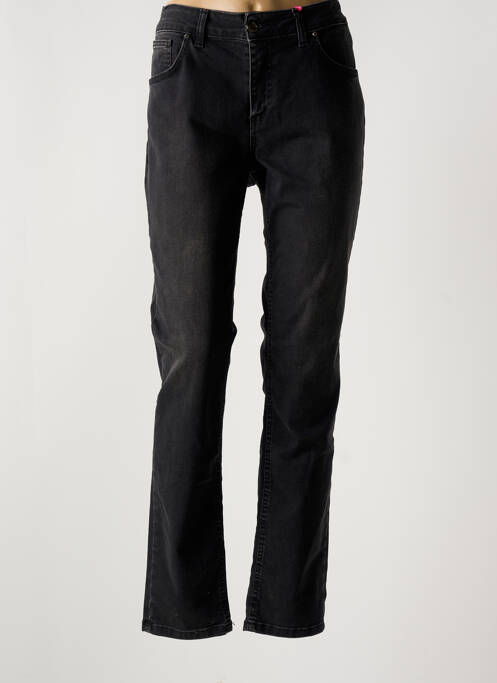 Jeans coupe slim noir DIVAS pour femme