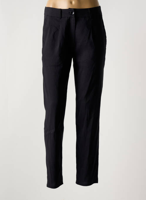 Pantalon chino noir KOKOMARINA pour femme