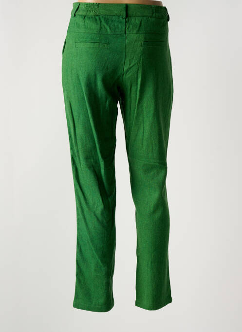 Pantalon chino vert AGATHE & LOUISE pour femme
