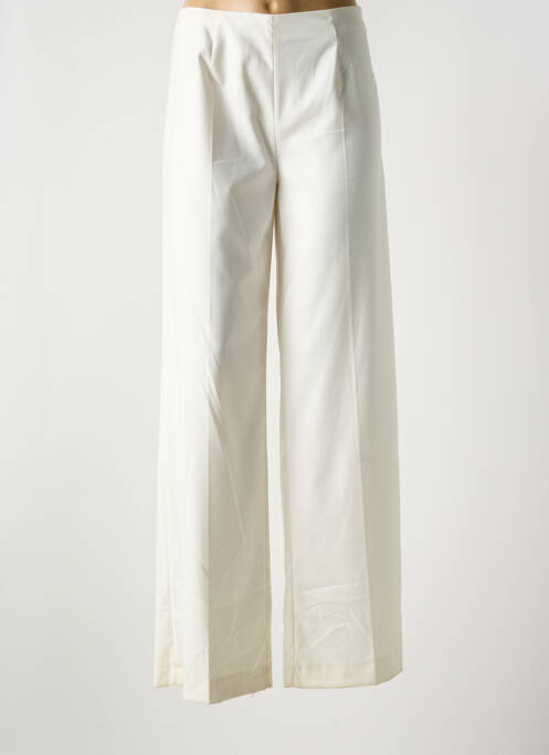 Pantalon large beige COTTONADE pour femme