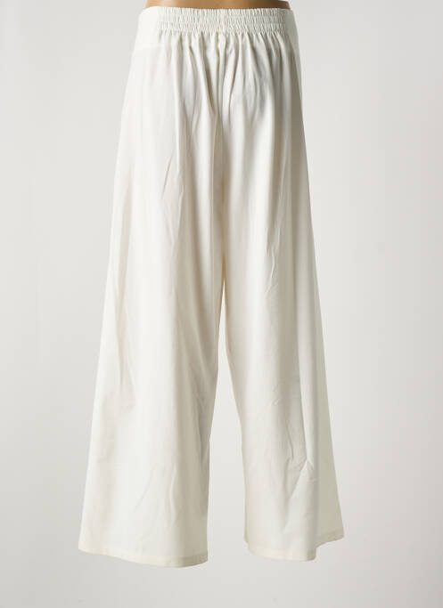 Pantalon large beige MARINA V pour femme