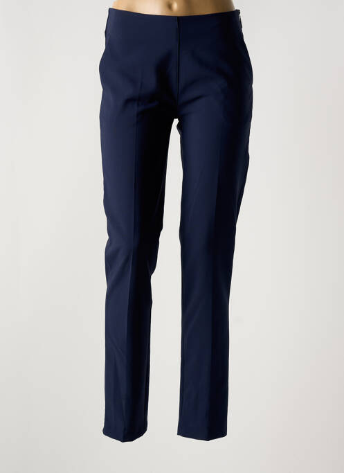 Pantalon slim bleu QUATTRO pour femme