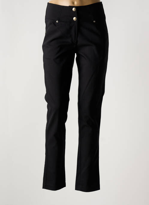 Pantalon slim noir FILIPINE LAHOYA pour femme