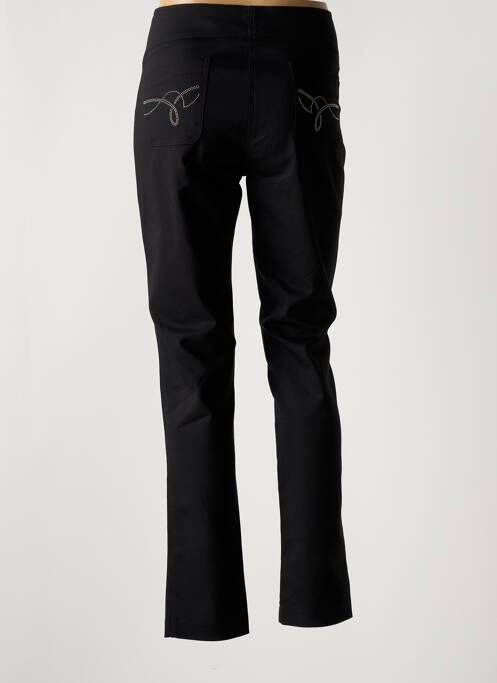 Pantalon slim noir FILIPINE LAHOYA pour femme