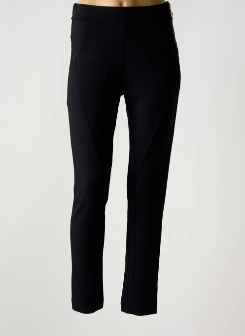 Pantalon slim noir MALOKA pour femme