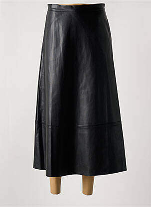Jupe longue coupe évasée noir MILA PALOMA femme