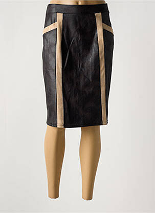 Jupe longue coupe droite noir ROMEO POUR JULIETTE femme