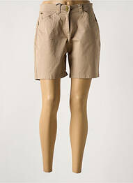 Short fermeture zippée sous rabat boutonné beige THALASSA femme