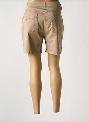 Short fermeture zippée sous rabat boutonné beige THALASSA femme