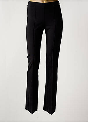 Pantalon slim taille élastique noir DIVAS femme